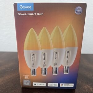 Govee E12 Led Bulb, Smart Light Bulbs